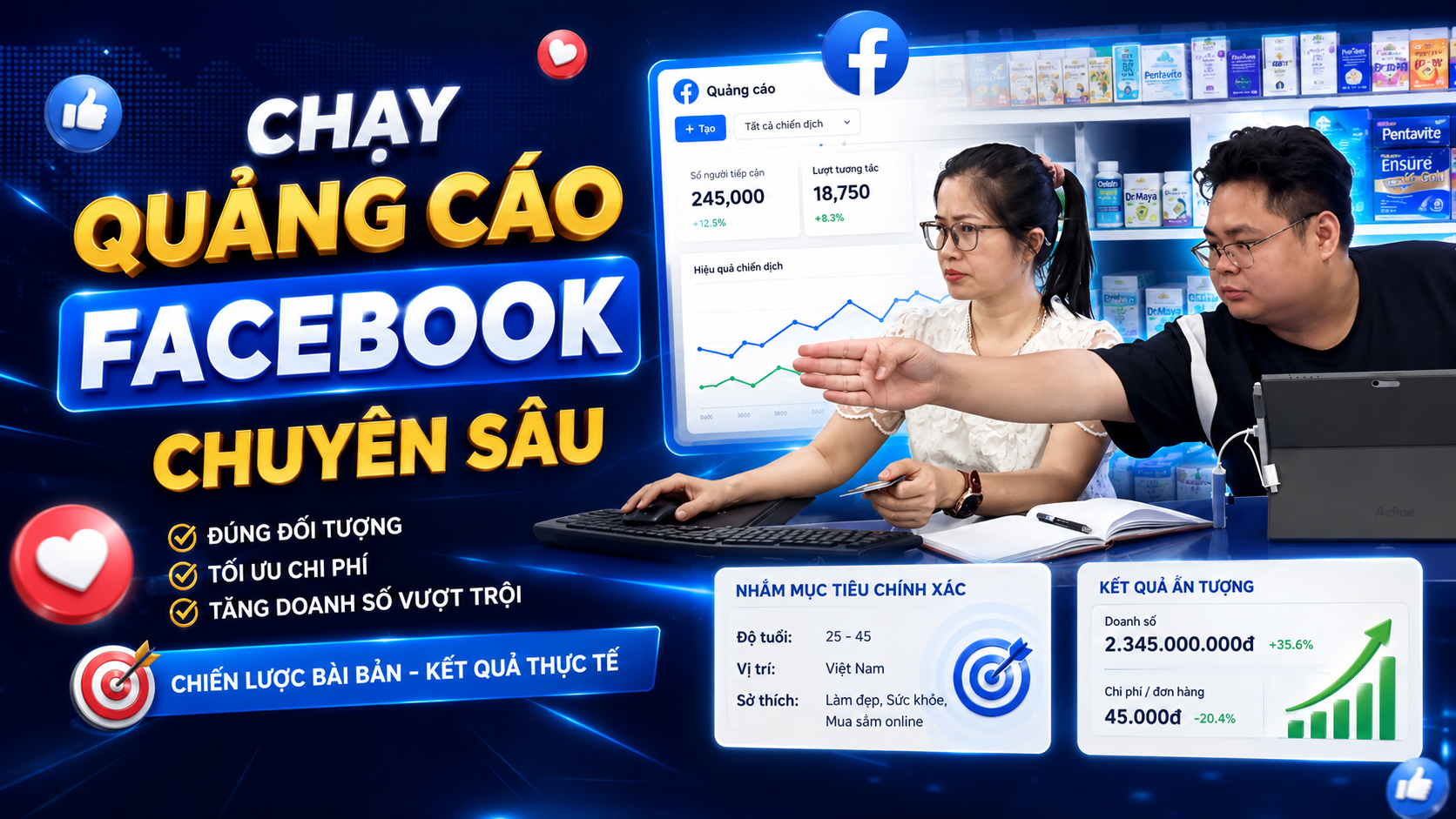 Chạy Quảng Cáo Facebook Chuyên Sâu